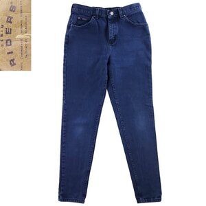 Lee Riders Vintage Jeans High Waisted Tapered USA Union Made Women's "8L" 28x33